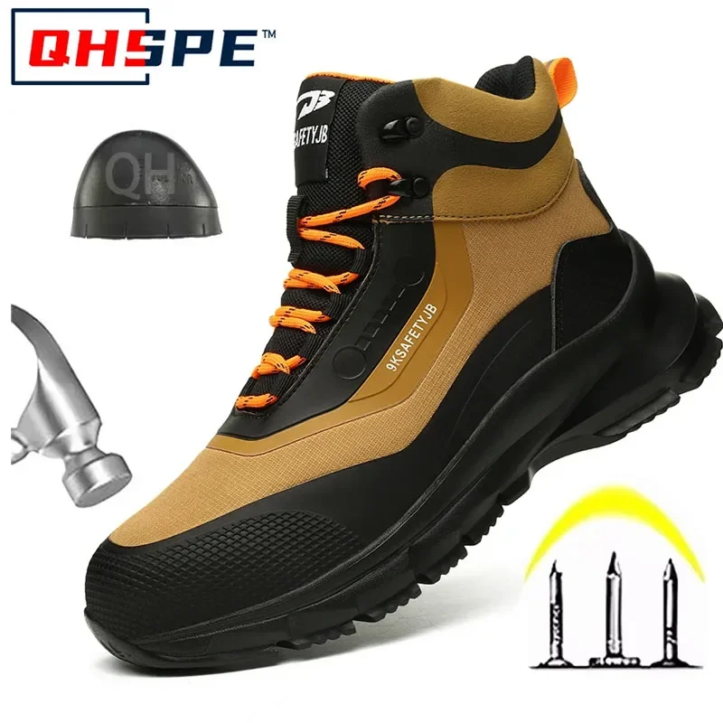 Men'S Shoes Water Resistant - Anti Sıçrama Su Güvenlik Ayakkabıları Erkekler